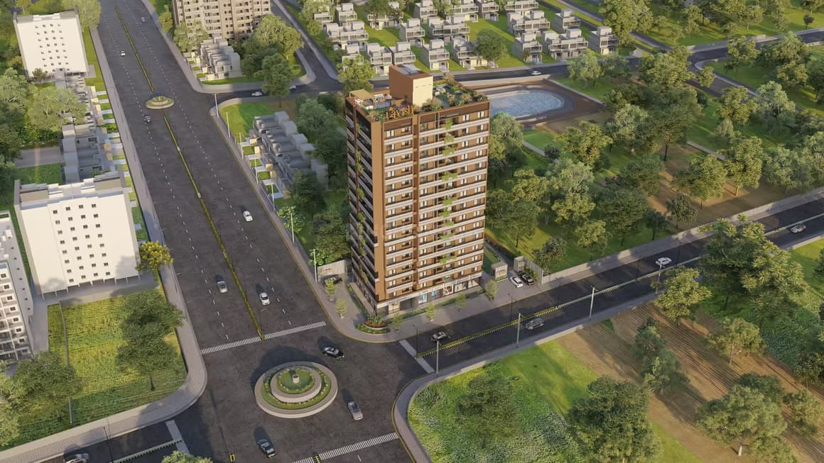 Harnav Lavish in Zundal Ahmedabad – Modern 2 BHK Living for Smart Homebuyers